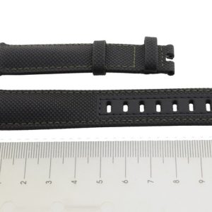 Maurice Lacroix Pontos S Extreme PT6028 watch strap 22 mm black with Khaki details