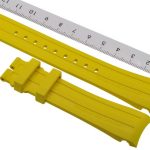 Maurice Lacroix Pontos Rubber Strap 21 mm PT6188 PT6118 Yellow a
