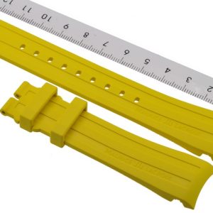 Maurice Lacroix Pontos Rubber Strap 21 mm PT6188 PT6118 Yellow a