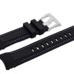 Maurice Lacroix Pontos S PT6008 BLUE Rubber Watch Strap