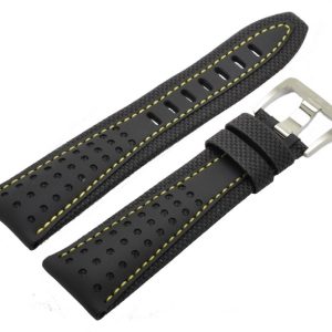 Maurice Lacroix Pontos S Supercharged PT6009 Strap Yellow 24 mm