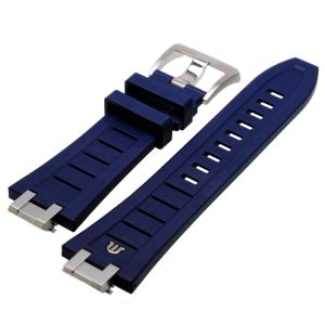 Maurice Lacroix BLUE rubber strap Aikon Venturer AI6058 AI6158 _ 25 mm