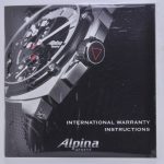 Alpina Watch Instructions Manual Booklet AL-300 AL-350 AL515 AL-550 AL-650 AL-700 AL-750 AL-850