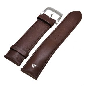 Maurice Lacroix Eliros watch strap 20 mm Brown with chrome buckle and M