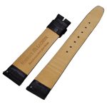 Maurice Lacroix Leather Textile Black strap 18 mm for folding buckle-1