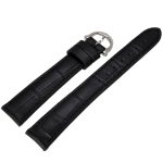 Maurice Lacroix Leather watch strap Black 15 mm