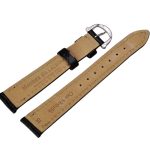 Maurice Lacroix Leather strap Black 15 mm with M 1