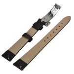 Maurice Lacroix Leather Brown strap 13 mm with chrome folding buckle 1