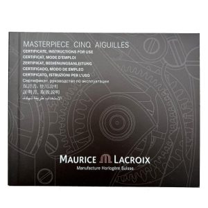 Maurice Lacroix Masterpiece Cinq Aigulles MP6328 MP6507 MP6347 Instructions manual booklet