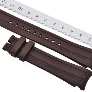 Maurice Lacroix Pontos rubber strap 21mm PT6178 PT6188 PT6118 Brown
