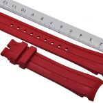 Maurice Lacroix Pontos rubber strap 21mm PT6178 PT6188 PT6118 RED