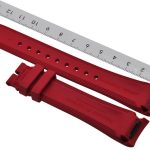 Maurice Lacroix Pontos rubber strap 21mm PT6178 PT6188 PT6118 RED 1