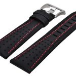 Pontos S Supercharged PT6009 Strap RED 24 mm