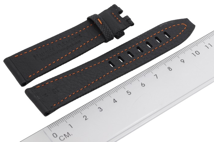 Maurice Lacroix Pontos PT6028 PT6008 ORANGE watch strap 22 mm-1