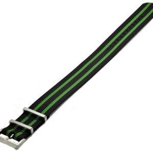 Maurice Lacroix PT6008 PT6018 Pontos S NATO strap band BLACK Dark GREEN 22 mm-1